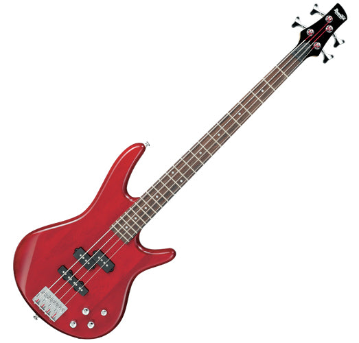 **IBANEZ GSR200 BASS GUITAR - TRANSPARENT RED - IN-STORE PICKUP ONLY -**