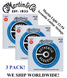 ** 3 SETS - MARTIN MA140 ACOUSTIC GUITAR STRINGS LIGHT 80/20 BRONZE (WAS M140)**