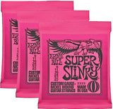 ** 3 SETS! ERNIE BALL SUPER SLINKY ELECTRIC GUITAR STRINGS 2223 **