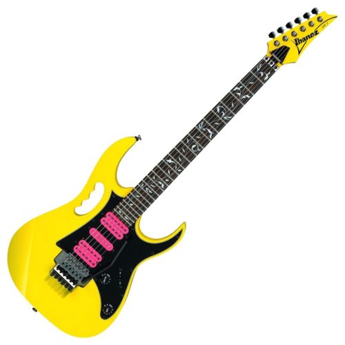 IBANEZ JEM JR ELECTRIC GUITAR IN YELLOW & PINK - IN-STORE PICKUP