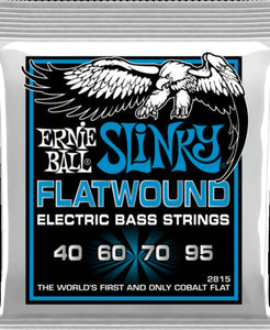 **ERNIE BALL FLATWOUND COBALT EXTRA SLINKY 40-95 ELECTRIC BASS STRINGS 2815**