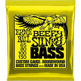 **ERNIE BALL BEEFY SLINKY 65-130 ELECTRIC BASS GUITAR STRINGS 2840 (4-STRING)**