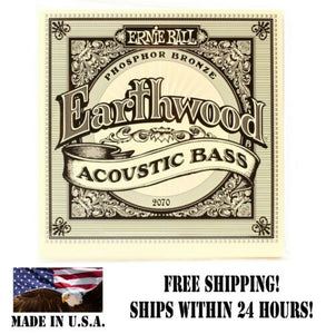 **ERNIE BALL 2070 EARTHWOOD PHOSPHOR BRONZE BASS GUITAR STRINGS - 45-95 GAUGE**