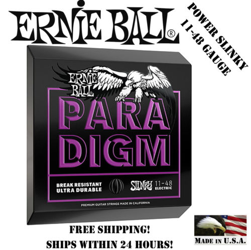 **ERNIE BALL PARADIGM 2020 POWER SLINKY ELECTRIC GUITAR STRINGS (11-48)**