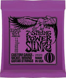 *3 PACKS ERNIE BALL 2620 7-STRING POWER SLINKY ELECTRIC GUITAR STRINGS (3 SETS)*