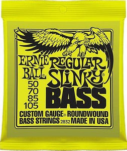 **ERNIE BALL REGULAR SLINKY 50-105 ELECTRIC BASS STRINGS 2832**