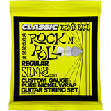 **3 PACK ERNIE BALL 2251 CLASSIC ROCK N ROLL SLINKY ELECTRIC GUITAR STRINGS **